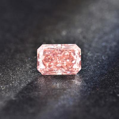 China 10 Mohs Carbon Lab Grown Pink Diamond Engagement Ring IGI Certified for sale
