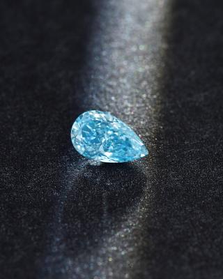 China Pear Shaped CVD Lab Grown Blue Diamond 1.6ct VVS2 Without IGI With Multisize for sale