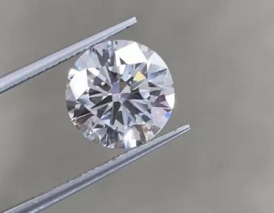 China IGI-zertifiziert Farbloser runder Brillantschliff Laborgewachsener Diamanten CVD 1.5ct-2ct zu verkaufen