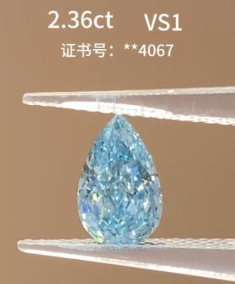 China El hombre hizo diamantes reales diamantes azules diamantes sueltos laboratorio hecho diamante fuente prima perla diamante en venta