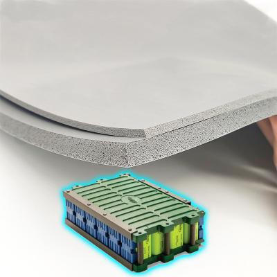China Cinturão composto de borracha de silicone de cerâmica customizado Solução ideal para escape térmico de bateria de EV à venda