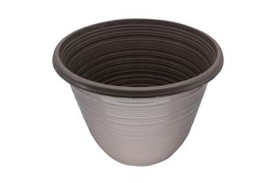 China Gray Garden Plastic Plant Pots Multi Function Decorative Pots For Succulents for sale