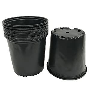 China Round 7 Gallon Injection Molded Nursery Pots For Agricultural Planting for sale
