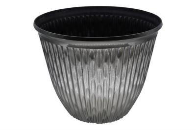 中国 PPのプラスチック樹脂の装飾的な植木鉢Dia植物のための10インチのプラスチック鍋 販売のため