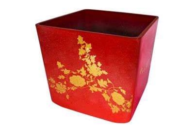 China Chinese Style Artistic Plant Pot Tasteless L5.0*H4.5CM Plastic  Square Planter for sale