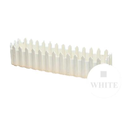 China White Garden Fence Plant Pots Fence Mounted Planter Boxes OEM ODM for sale