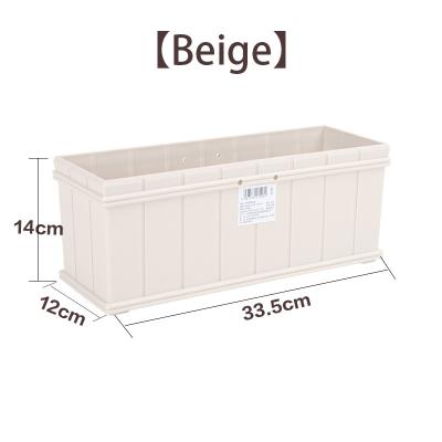 China Custom Logo Classic Fence Plant Pots Foldable Flower Boxes For Fences for sale