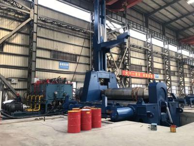 China EZHONG Heavy Plate Rolling Machine 200/4500m/Min Wind Tower Bending Machine for sale