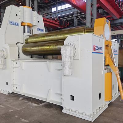 China 140x4500mm Roller Plate Bending Machine , 3 Roll Bending Machine for sale