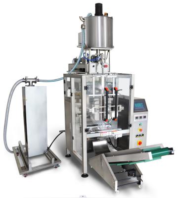 China 500-1000ml Ketchup soy sauce packaging machine 304 SS Liquid Pouch Packaging Machine for sale