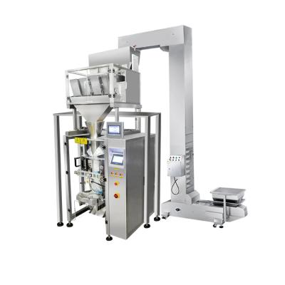 China Alumina Ball Desiccant 4 Hoppers Linear Scale Pouch Packaging Machine Silica Gel Desiccant Pouch Packaging Machine for sale