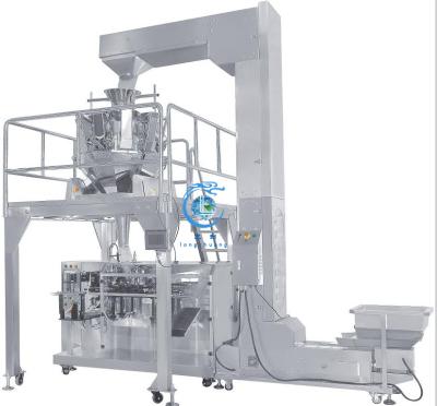 China Dried Fruit Premade Bag Packaging Machine Cashew Zipper Pouch Packing Machine Auto Doy-Pack Nut Weighing Packing Machine for sale