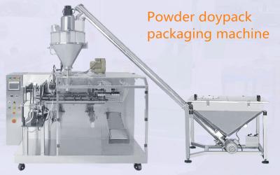 China Coffee Powder Doypack Pouch Packing Machine 30-60 Bags /Min Zipper Bag Packaging Machine for sale