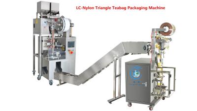 China Herbaceous Teabag Packaging Machine Nylon Triangle Tea Bag Sealing Machine for sale