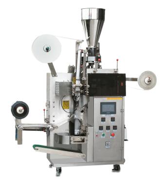 China LC-T80 Fully Automatic Granule Teabag Packaging Machine For Inner Teabag And Outer Tea Bag With Thread And Tags for sale