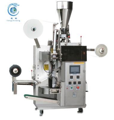 China LC-T80 Fully Automatic Small Teabag Filter Paper Tea Granule Sachet Pouch Inner And Outer Teabag Packing Machine for sale