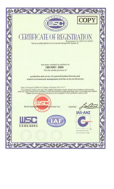 ISO14001:2004 - Eee Housing Co.,Ltd.