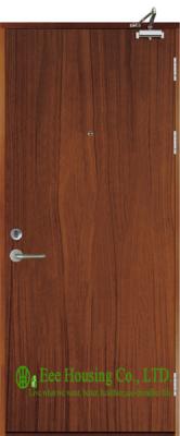 China Inward Opening commercial fire retardant wooden doors,Perlite infilling for sale