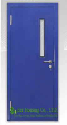 China UL Label Steel Fire Rated Door with Glass Vision For Commercial Building/ School / Hospital for sale