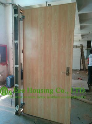 China 85mm Thickness Acoustic Fire Doors, Timber Fire Rated Acoustic Wooden Doors For Convention for sale