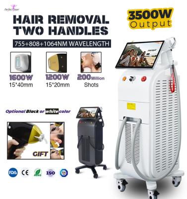 China Professional Colorful Soprano Hair Removal Machine 755nm 808nm 1064nm for sale