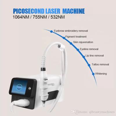 China 532nm 755nm 1320nm Picosecond Laser Tattoo Removal Machine For Pigmentation Removal for sale