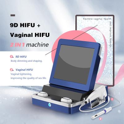 China Máquina de beleza de ultrassom focalizada 9D HIFU rejuvenescimento da pele para endurecimento vaginal à venda
