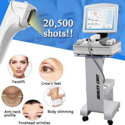 China 12 Inch Touch Screen HIFU Beauty Machine 9D Face Lift Remove Wrinkle Body Slimming for sale