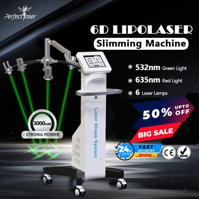 중국 600W를 형성하는 기계 체중 감소 몸을 체중을 줄이는 635nm 532nm Lipolaser 판매용
