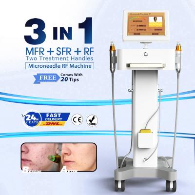 China Microneedle RF Stretch Marks Machine Rejuvenescimento fracionário da pele à venda