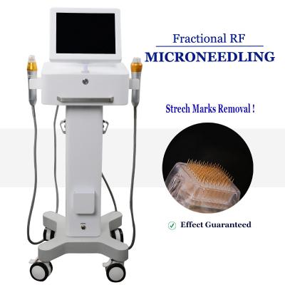 China Portable 64 Pins RF Microneedling Machine / Radio Frequency Face Lift Device for sale