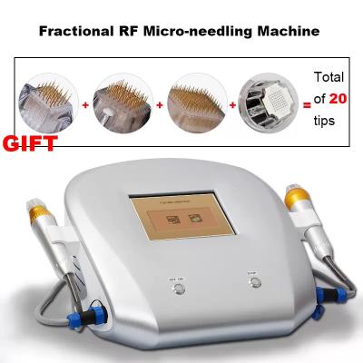 China Máquina de microagujas RF para estiramiento facial, máquina de eliminación de cicatrices de acné y arrugas en venta