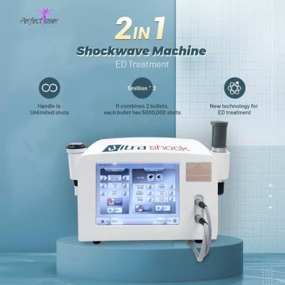 China Máquina de ondas de choque para eliminación de dolor Máquina neumática de terapia de descargas eléctricas en venta