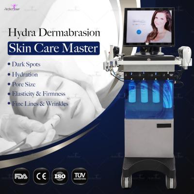 China 350W Diamond Skin Microdermabrasie Facial Machine Hydrafaical Oxygeneo Te koop