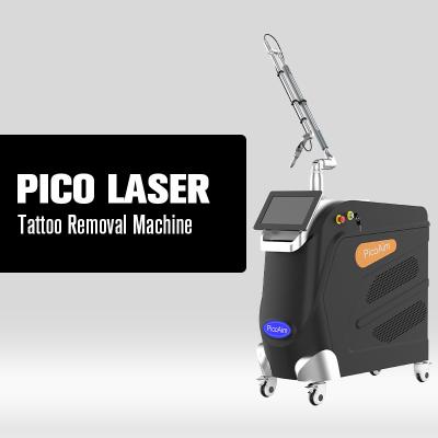 China Colorful Birthmark Pigmentation Removal Laser Machine Pico Second 3000W for sale