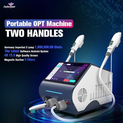China Acne Scar Treatment IPL Laser Hair Removal Machine Elight Blood Vessels Removal for sale