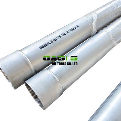 China Hot Sales Stainless Steel Casing Pipes Preventing Harmful Contamination and Collapse for sale