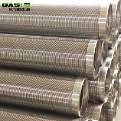 China 4 Inch Dia Stainless Steel Well Screen Pipe 1.5 - 10mm Thickness For Water Well for sale