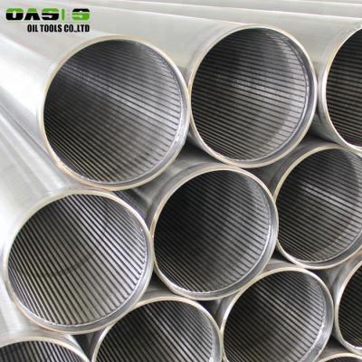 China Round Metal Stainless Steel Well Screen Pipe For Borehole Drilling 2mm Thickness for sale