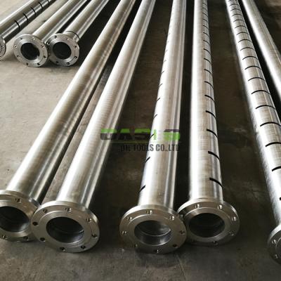 China ERW Vertical Slotted Well Screen Pipe High Overall Strength For Deep Well for sale