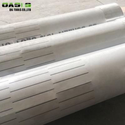 China Water / Oil Reservation Layer Slotted Pipes For Borewell Easy To Operate for sale