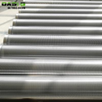 China Galvanized Surface Stainless Steel Well Screen Pipe Non Alloy For Drill Pipe for sale