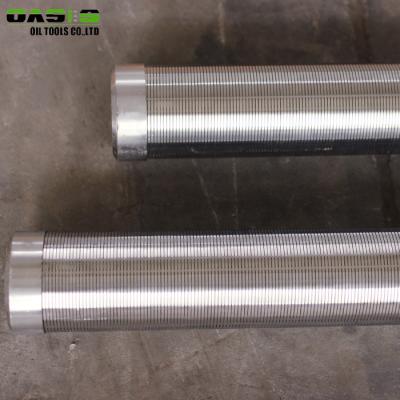 China Continuous Slot Water Well Screen Pipe Wire Wrapped High Pressure Resistant for sale