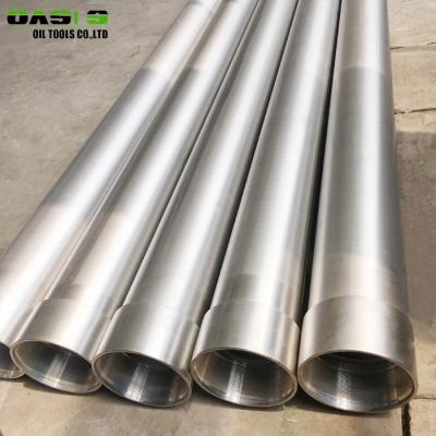China Oil / Water Stainless Steel Casing Tube Round Shape 304 / 316 Steel Material for sale