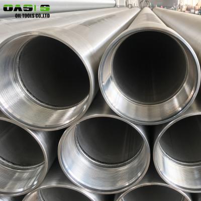 China 10 Inch 304 Stainless Steel Casing Pipes With Threaded Coupling ERW Technique for sale