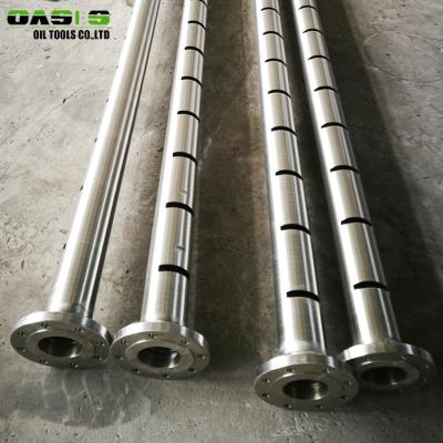 China Alta tubos ranurados del agujero del diámetro interior estabilidad para Borewell en venta