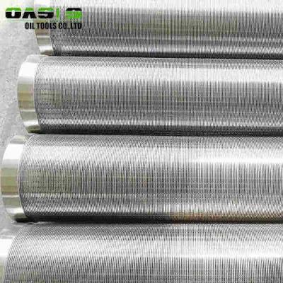 China Continuous Slot Stainless Steel Well Screen Pipe Customized Length 18mm Pixels for sale