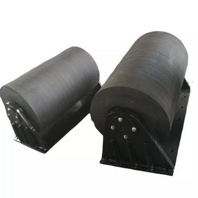 China Black Rubber Fixed Fender 175kN - 1000kN  For Dock Boat Protection for sale
