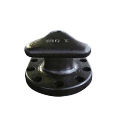 China Cast Steel Mooring Dock Bollards PIANC ISO 13797:2020 Standard 50 Tons for sale