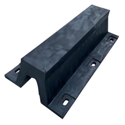 China Heavy Duty Marine D Type Rubber Fender For Ship Boat Dock Vessel Protection for sale